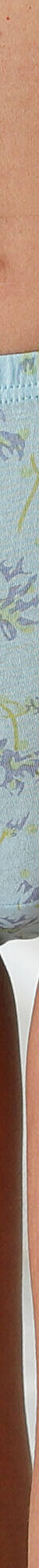 Culotte coton forme maxi unie et imprimée floral - lot de 7  (bleu + vert) Culotte coton forme maxi unie et imprimée floral - lot de 7  (bleu + vert)